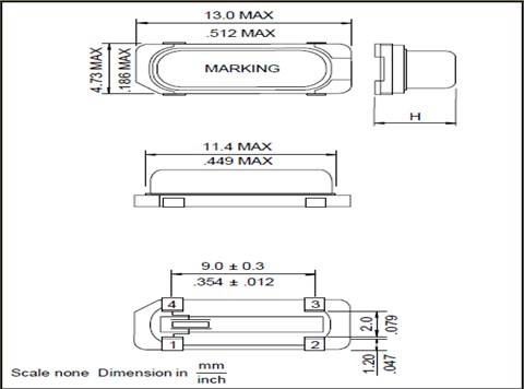 Raltron晶振,石英晶体谐振器,AS-4PD晶振