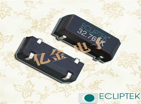 ECLIPTEK晶振,石英晶体谐振器,E1WSDA12-32.768K晶振,E1WSDA晶振