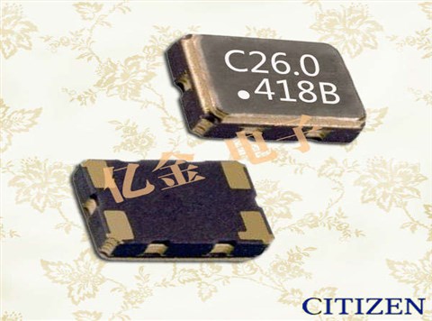 西铁城晶振,石英晶体振荡器,CXS-325T晶振