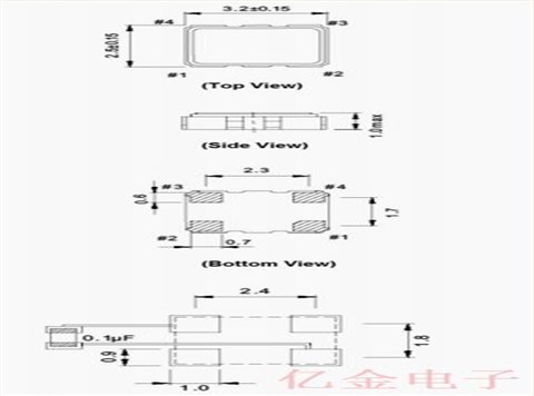 美国FMI贴片晶振,VC-TCXO晶振,FMVTCXS2系列,3225进口晶振,石英振荡器