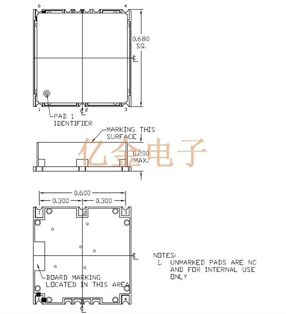 t124 17.27 x 17.27 TCXO