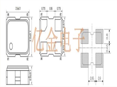 ECS-2033-240-BN-TR3,ECS-2033振荡器,高密度晶振
