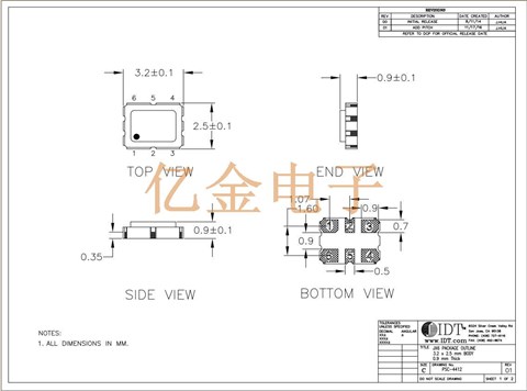 XLH335008.000000I,FXO-HC33有源贴片晶振,Renesas石英晶振