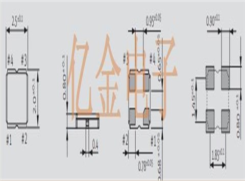 O25,0-JT22S-B-K-3,3-LF,2520有源贴片晶振,削峰正弦波晶振