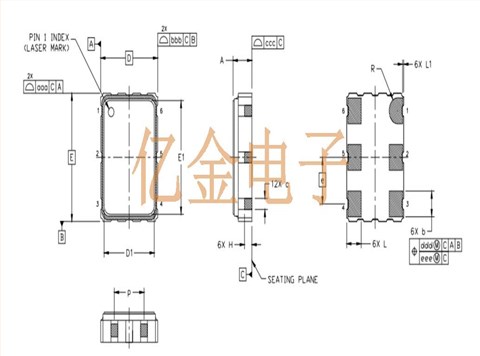 531FC156M250DG,Si531高清设备晶振,低抖动操作晶振 531FC156M250DG,Si531高清设备晶振,低抖动操作晶振