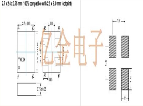 SIT8209AI-G3-18E-120.000000,SiTime可编程晶振,黑色面陶瓷晶振