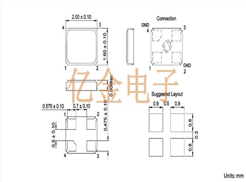 AY24070002晶技晶振,24MHZ晶振,2016车载电子晶振