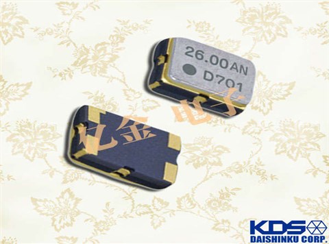 7AF02500A1P,KDS无源晶振,汽车电子应用晶振 7AF02500A1P,KDS无源晶振,汽车电子应用晶振