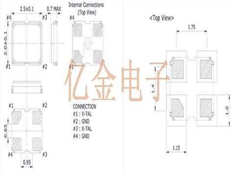 SQ8130J6-32.000MHz,Sunny进口晶振,2520微型设备晶振