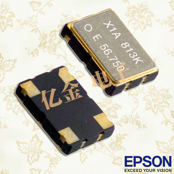 X1G0055710016,7050四脚贴片晶振,EPSON智能应用晶振 X1G0055710016,7050四脚贴片晶振,EPSON智能应用晶振